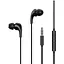 Проводные наушники Remax Music Call Wired RW-108, 3.5mm, 1.2m, black - миниатюра 1