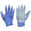 Рукавички робочі поліуретанові захисні Китай з точкою 10" асорті (в упаковці 6 шт.) - мініатюра 1
