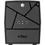 Источник бесперебойного питания NJOY Keen 1500 (UPLI-LI150KU-CG01B) Lin.int., AVR, 4 x евро, USB, пластик - миниатюра 1