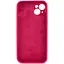 Чехол Epik Silicone Case Full Camera Protective AA для Apple iPhone 15, 6.1 Красный/Rose Red - миниатюра 4