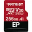 Карта памяти Patriot 256GB microSDXC UHS-I/U3 Class 10 EP A1 R90/W80MB/s (PEF256GEP31MCX) - миниатюра 1