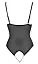 Боді Cottelli Collection Crotchless M чорний - мініатюра 4