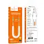 Аудіо кабель Aux Hoco UPA31 Cindy spring (3m) White - мініатюра 5