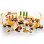 Игровой набор Строители. Грузовик с фигурками и знаками IM284 - миниатюра 1