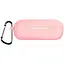 Чохол-накладка DK Silicone Candy Friendly з карабіном для Huawei FreeBuds SE (pink) - мініатюра 1