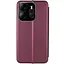 Шкіряний чохол-книжка Classy для Tecno Spark Go 2023 Бордовий - мініатюра 2