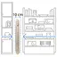 Приставная кроватка Kidwell ALULA Beige - миниатюра 10