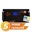 Акумулятор LogicPower LiFePO4 25,6V - 280 Ah (7168Wh) (BMS 200A/100А) LCD металл Smart RM RS485/CAN - мініатюра 1