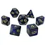 Набор кубиков Galaxy 7 Dice Set - Dark blue , 7 шт. (g7dgala02) - миниатюра 1