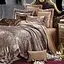 Комплект постельного белья Tiare семейный Сатин Жакард 2432 2432-sm - миниатюра 2