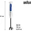 Блендер Braun MQ 30202 M WH - мініатюра 10