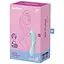 Вакуумний стимулятор клітора з вібрацією Satisfyer Curvy Trinity 5+ блакитний - мініатюра 7