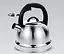 Чайник для газовой плиты Maestro MR-1329 со свистком из нержавеющей стали нержавейка 2,9 л - миниатюра 2