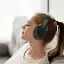 Беспроводные наушники Acefast H5 active noise cancelling wireless headset Black - миниатюра 6