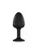 Анальна пробка Dorcel Geisha Plug Diamond M 8 см (чорний) - мініатюра 1