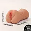 3-в-1 реалистичный мужской мастурбатор с глубоким горлом, узкой вагиной и имитация ануса, секс-игрушка - миниатюра 5