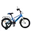 Велосипед дитячий MB 16022-1, 16 дюймів, синьо-білий - мініатюра 1
