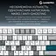 Клавиатура игровая механическая GamePro MK-285-WH Asgard Ragnar Keychron Super Red Switch Bluetooth 5.2/2.4 ГГц/USB White - миниатюра 14
