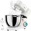 Кухонный комбайн Zurio планетарный тестомес 1500 Вт SM-1550x Чаша 8 л White - миниатюра 1