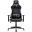 Геймерское кресло GT Racer черное с белым (X-2528 Black/White) - миниатюра 1