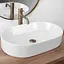 Умивальник Rea Nadia 60 white matt накладний REA-U9657, Білий матовий - мініатюра 2