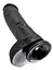 Фаллоимитатор King Cock With Balls 10" 27 см черный - миниатюра 4