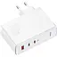 Мережевий зарядний пристрій Baseus GaN5 Pro Fast Charger 2C+U 140W White + Cable USB-C (CCGP100202) [96286] - мініатюра 4