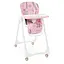 Стульчик для кормления M 5673-8 на колесах 5-точечный - миниатюра 1