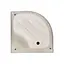 Душевой поддон Lidz Kapielka ST80x80x41 см с панелью Белый - миниатюра 3