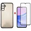 Чохол до мобільного телефона Dengos Kit for Samsung Galaxy A15 case + glass (Black) (DG-KM-69) - мініатюра 1