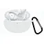 Чохол-накладка DK Silicone Candy Friendly з карабіном для Oppo Enco Free 2/2i (white) - мініатюра 1