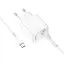 Комплект зарядний блок і кабель Hoco Proton C98A Micro USB Cable 1USB 18W білий - мініатюра 1