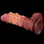 Фаллоимитатор Dual-Layered Silicone Nature Cock 10.5'' 27 см коричневый - миниатюра 5