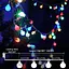 Гирлянда anorlite Fairy Lights Plug in Powered, 120LED 15M/49ft Globe String Lights, 8 режимов рождественских огней - миниатюра 2