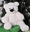 Ведмедик Бублик Alina 45 см білий - мініатюра 5