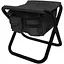 Стілець NeRest NR-25 S розкладний із сумкою чорний - мініатюра 1