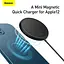 Заряджання Qi BASEUS Simple Mini Magnetic Wireless Charger (набір для Iphone 12 + кабель Type-C 1.5m) - мініатюра 4
