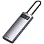 Хаб - конвертер Baseus Metal Gleam Series 6-in-1 Type-C Hub Docking Station CAHub-CW0G - миниатюра 1