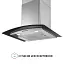 Вытяжка декоративная со стеклом PERFELLI GRASSI 6HMX INOX - миниатюра 4