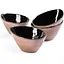 Набір з 4 керамічних салатниць UNICASA - похилі миски сервіровки об'ємом 20 унцій для пасти, супу, фруктів і морозива - мініатюра 1