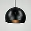 Дизайнерський підвісний світильник Ø35 см Line F MJ1912-350 Чорний - мініатюра 3