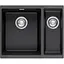 Кухонна мийка Franke Sirius, тектонайт, прямокутник, без крил, 560х435х200мм, чаша - 1.5, під стільницю, SID 160, чорний - мініатюра 1