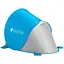 Саморазворачивающаяся палатка-тент Outtec с молнией голубая - миниатюра 5