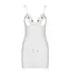 Сорочка з вирізами на грудях + стрінги LOVELIA CHEMISE white - Passion 2XL/3XL - мініатюра 5