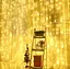 Гирлянда штора Водопад 3х2.6 м 320 LED (прозрачный шнур с переходником) Золотистый свет - миниатюра 3