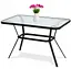Стіл садовий Garden Line Fenix black 110 x 60 x 70 см - мініатюра 2