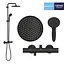 Душова система термостатична Grohe QuickFix Vitalio Start System 250 266772430, Чорний матовий - мініатюра 3