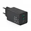 Сетевое зарядное устройство Brevia ePowerGaN PD65W 2xUSB-C+USB-A черный(44065GDCUB) - миниатюра 1