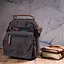 Стильна чоловіча сумка із щільного текстилю 21х24х9 см Vintage 21х24х9 см 000221887 - мініатюра 7