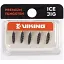 Мормышка вольфрамовая Viking Fishing Shrimp 0.58g 8mm Black (5шт) - миниатюра 2